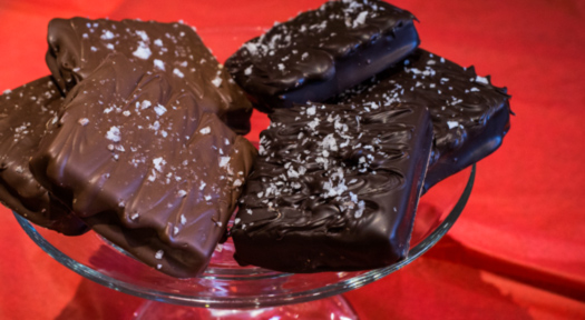 Chocolate Covered Sea Salt Caramels